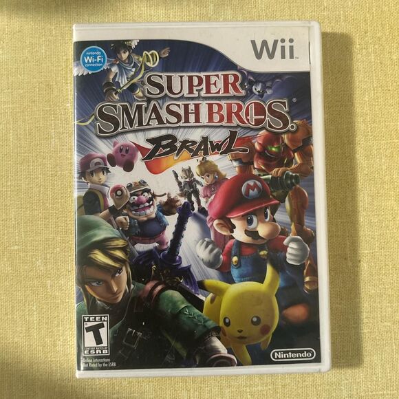 Nintendo Smash Bros Brawl Wii - Picture 1 of 3